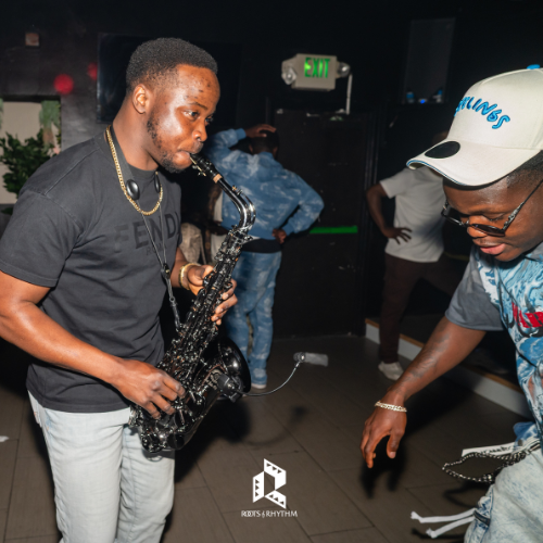 trumpet in club
