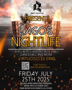 afrobeats to the world, Lagos party