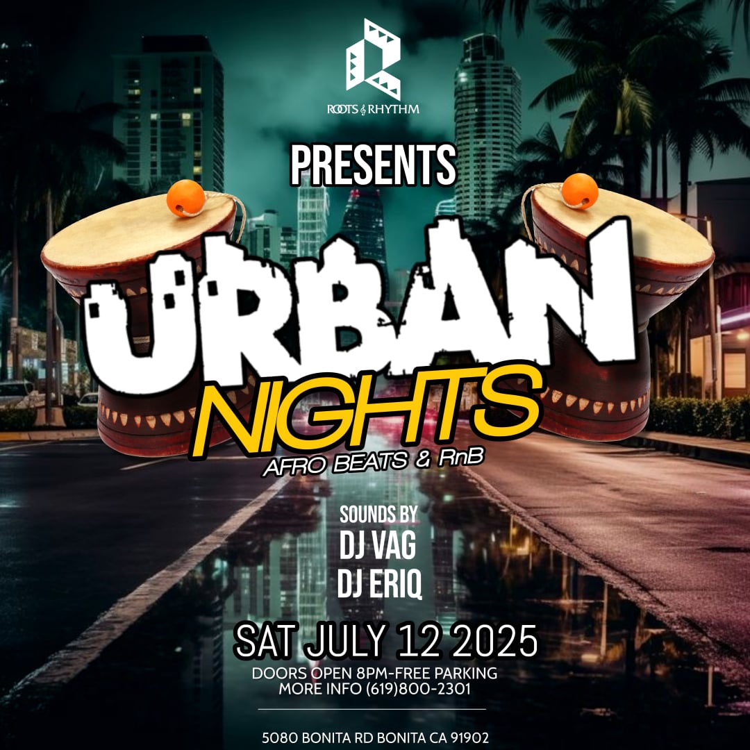 san diego club, afrobeats, rnb